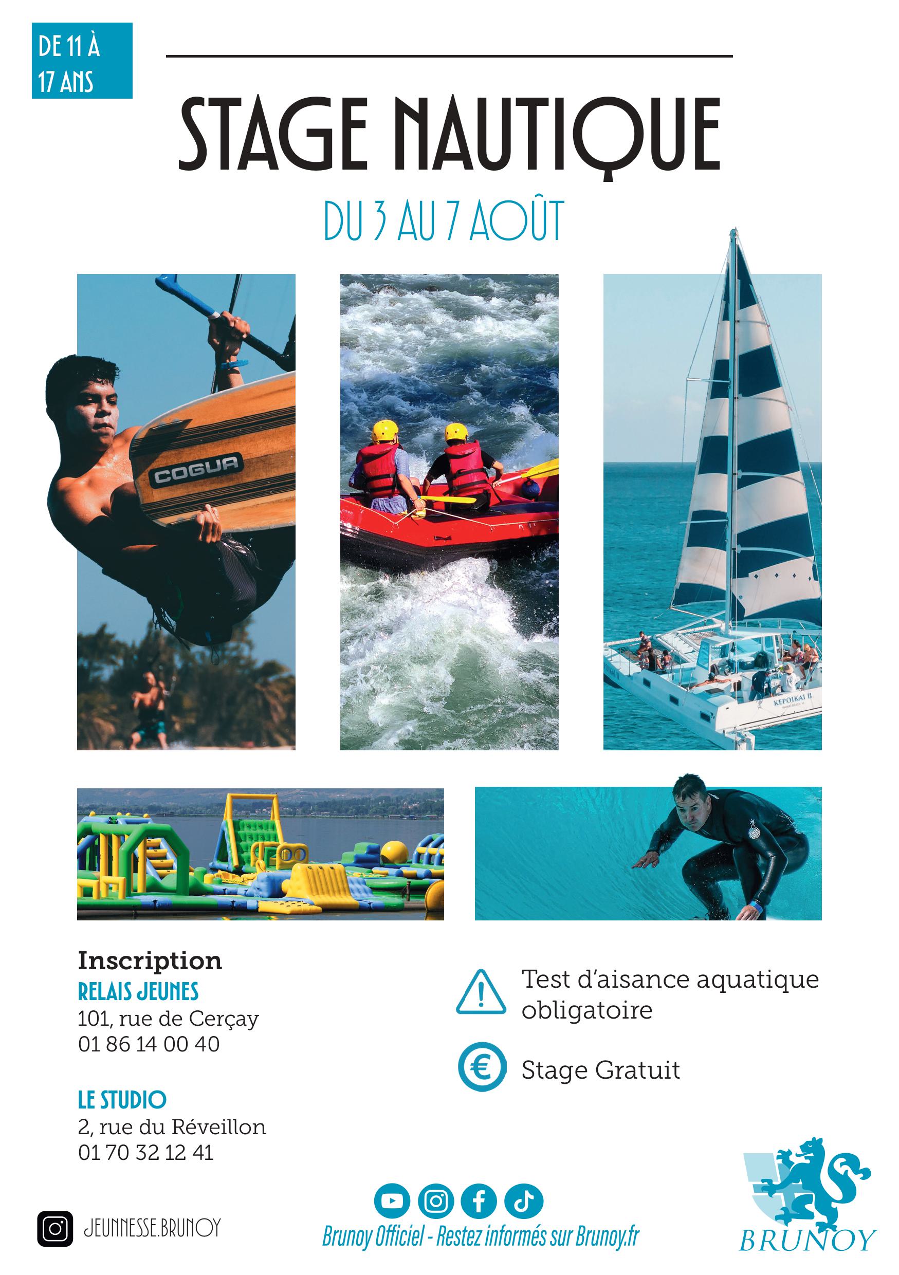 Stage Nautique Brunoy 2026